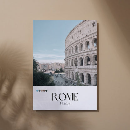 Rome Inspired Print - Travel Inspired Art Poster Prints