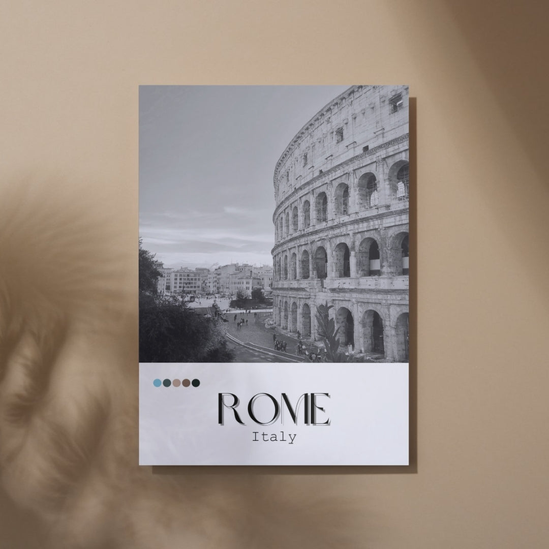 Rome Inspired Print - Travel Inspired Art Poster Prints