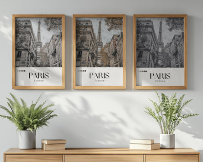 Paris Inspired Print - Travel Inspired Art Poster Prints
