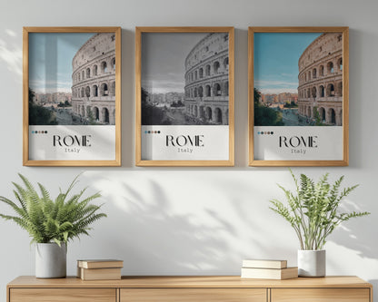 Rome Inspired Print - Travel Inspired Art Poster Prints