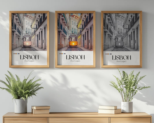 Lisbon Inspired Print - Travel Inspired Art Poster Prints