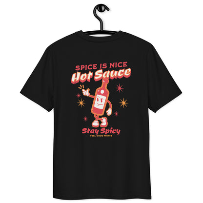 Hot Sauce T shirt | Unisex T-shirt | Retro Graphic | 100% Organic Cotton