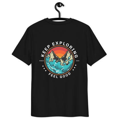 Keep Exploring T-Shirt | Unisex T-shirt | Retro Graphic | 100% Organic Cotton