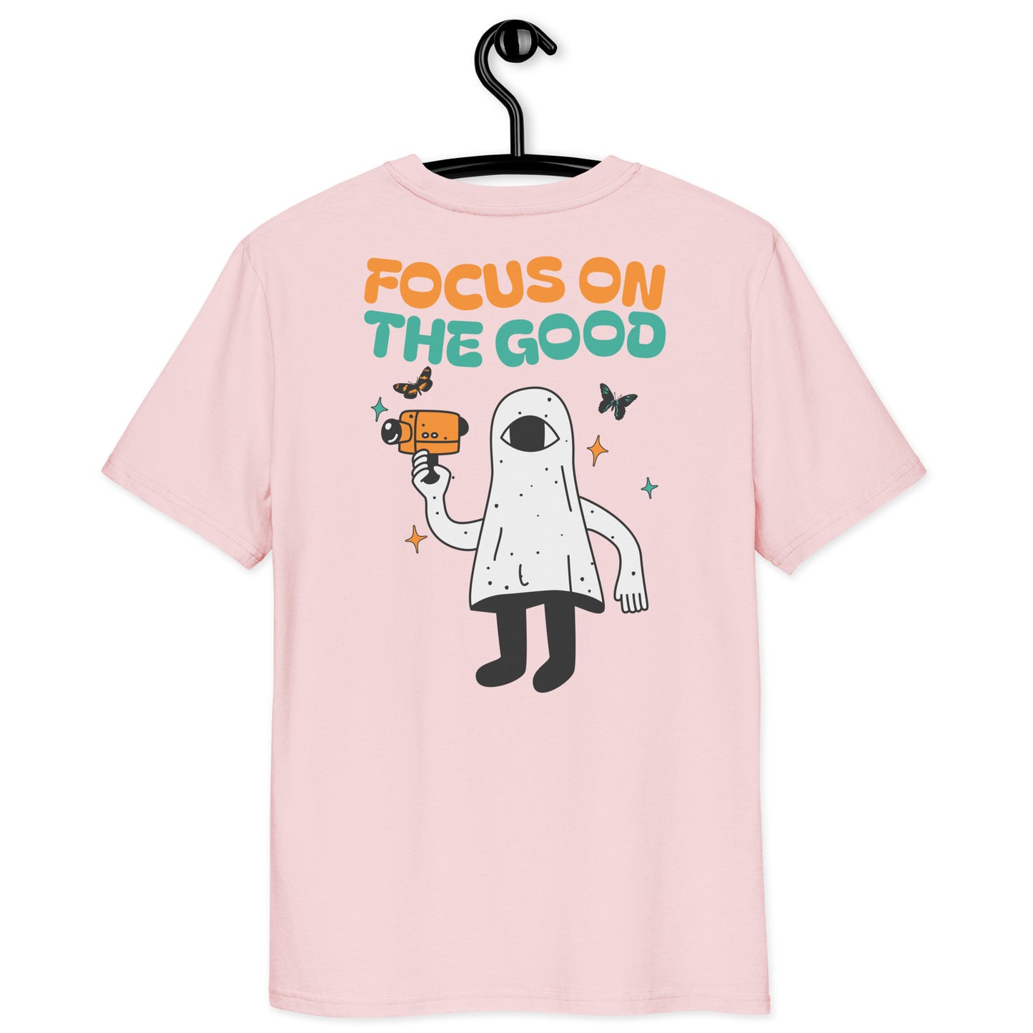 Positive Unisex T-shirt | Retro Graphic | 100% Organic Cotton