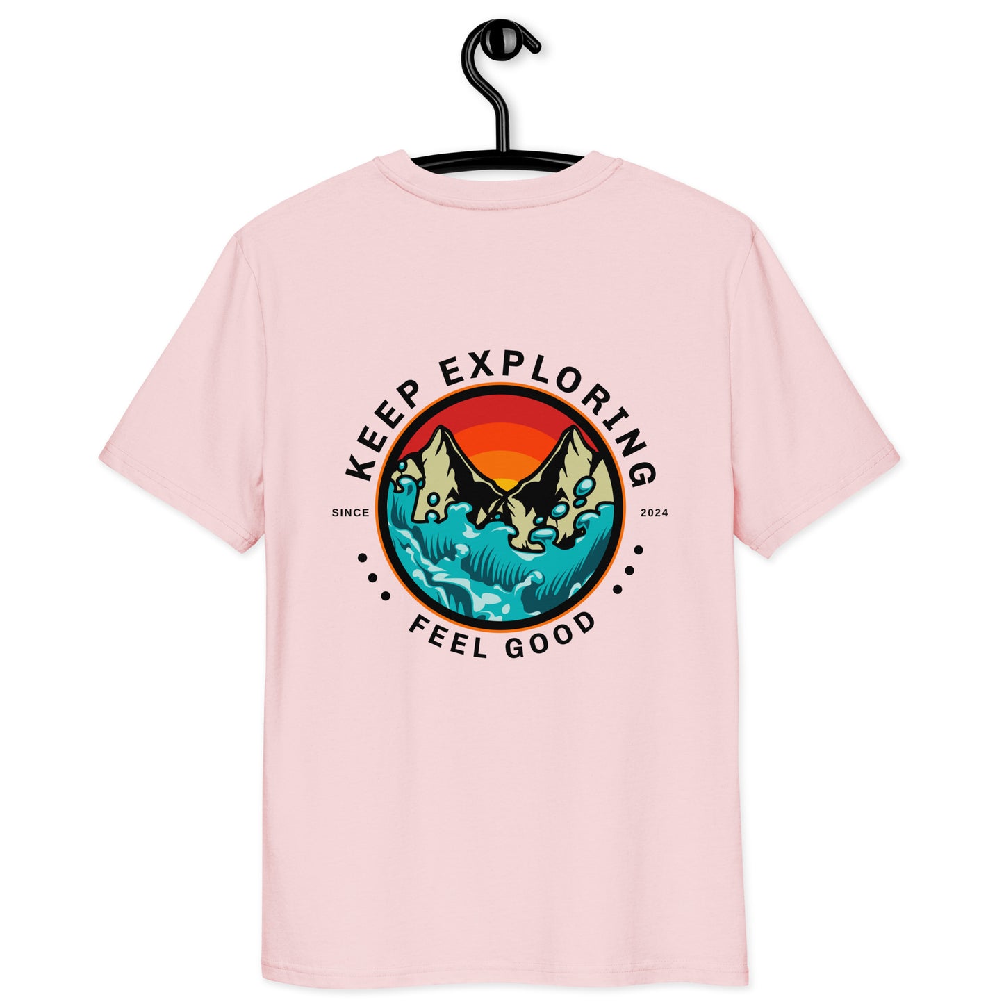 Keep Exploring T-Shirt | Unisex T-shirt | Retro Graphic | 100% Organic Cotton