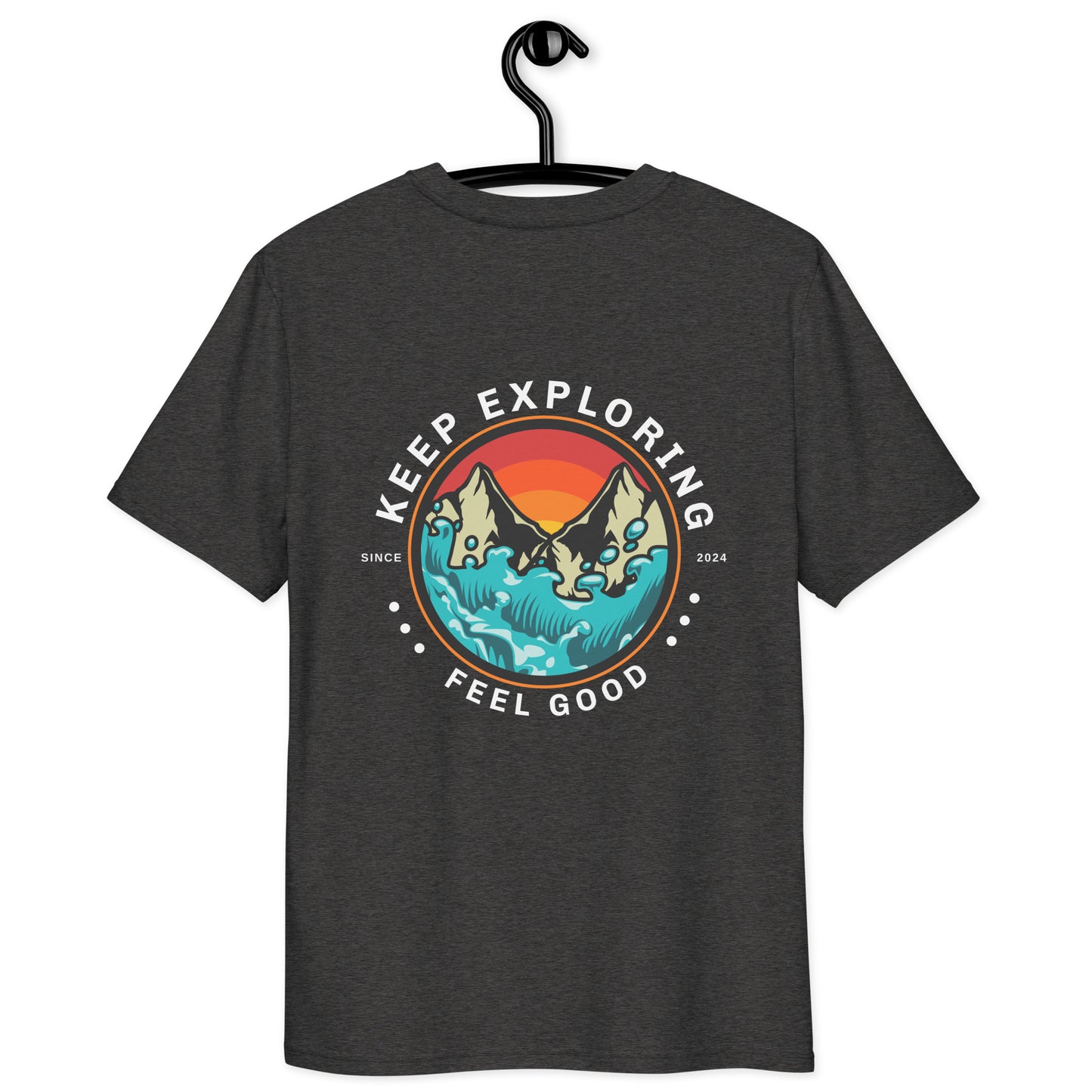 Keep Exploring T-Shirt | Unisex T-shirt | Retro Graphic | 100% Organic Cotton