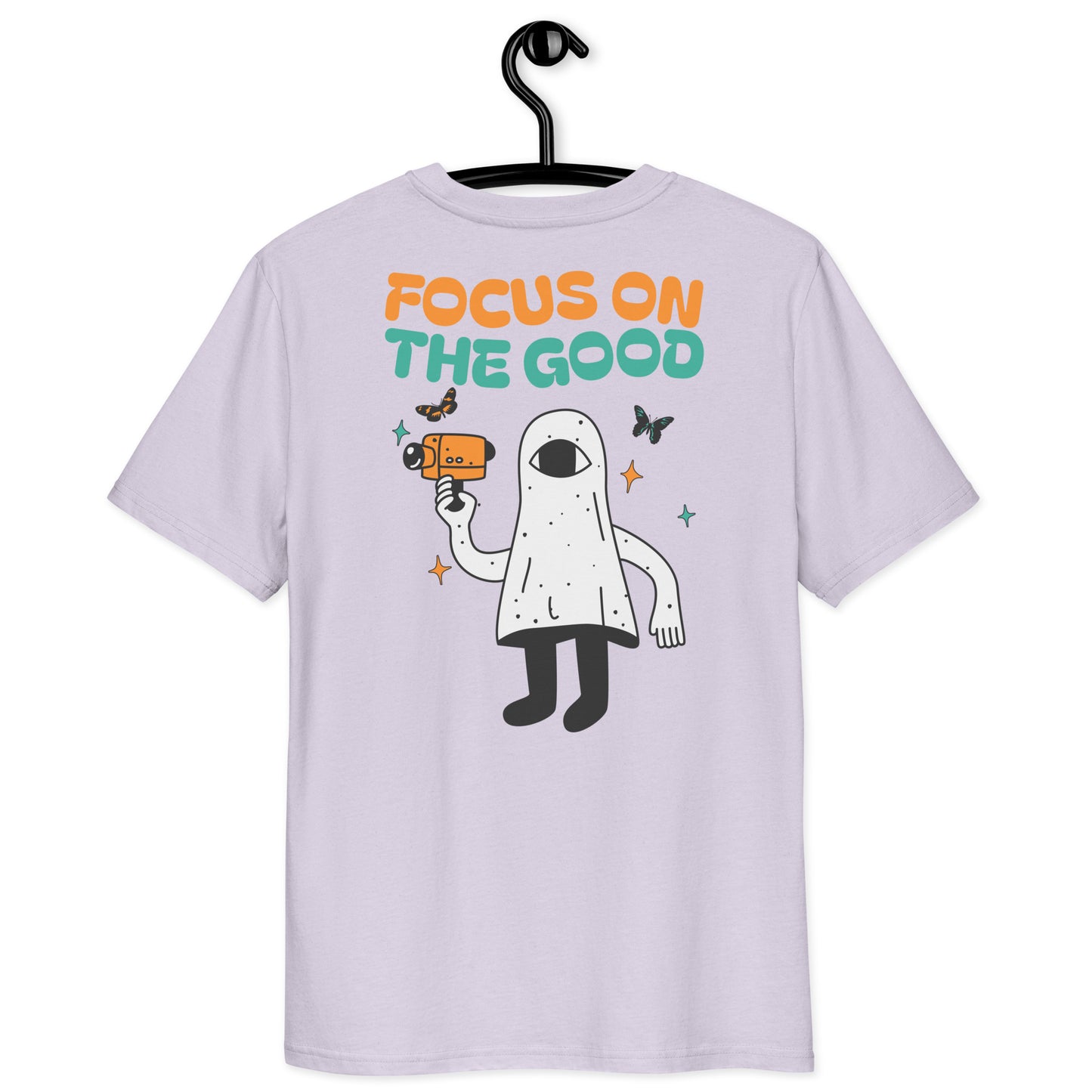 Positive Unisex T-shirt | Retro Graphic | 100% Organic Cotton