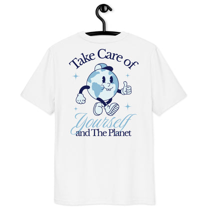 Take Care | Unisex T-shirt | Retro Graphic | 100% Organic Cotton