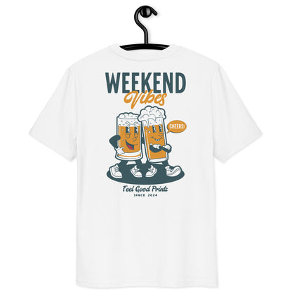 Beer Unisex T-shirt | Retro Graphic | 100% Organic Cotton