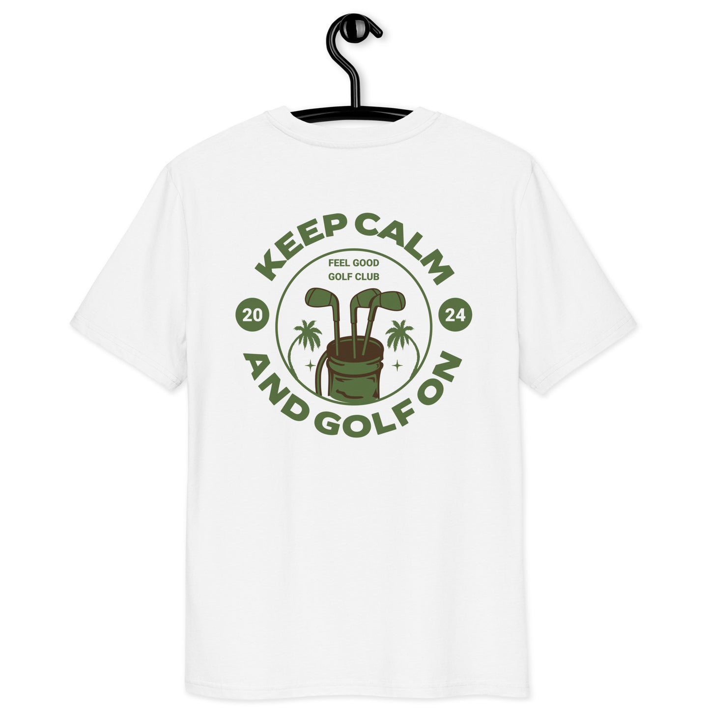 Golf T Shirt | Unisex T-shirt | Retro Graphic | 100% Organic Cotton