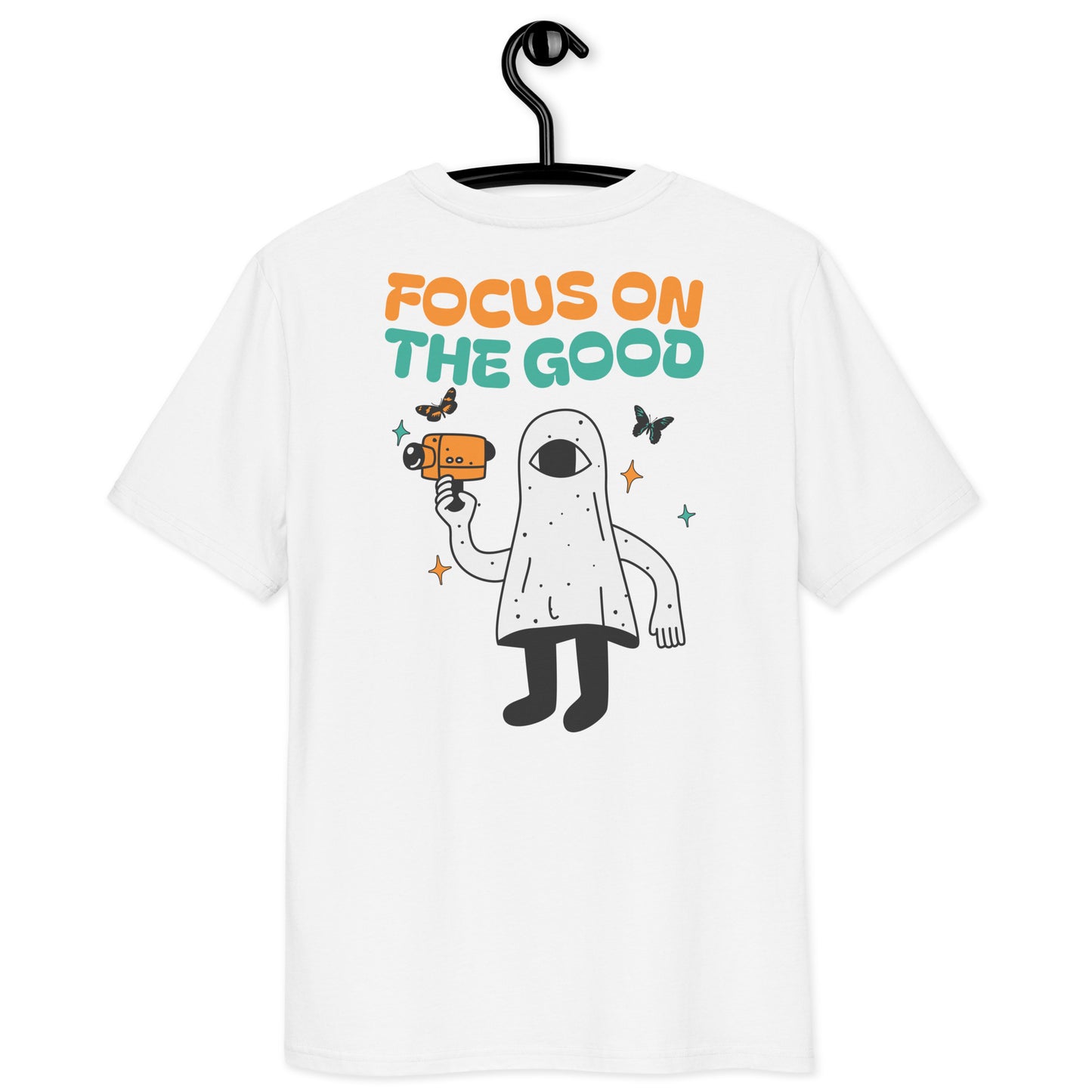 Positive Unisex T-shirt | Retro Graphic | 100% Organic Cotton