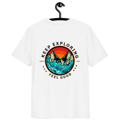 Keep Exploring T-Shirt | Unisex T-shirt | Retro Graphic | 100% Organic Cotton