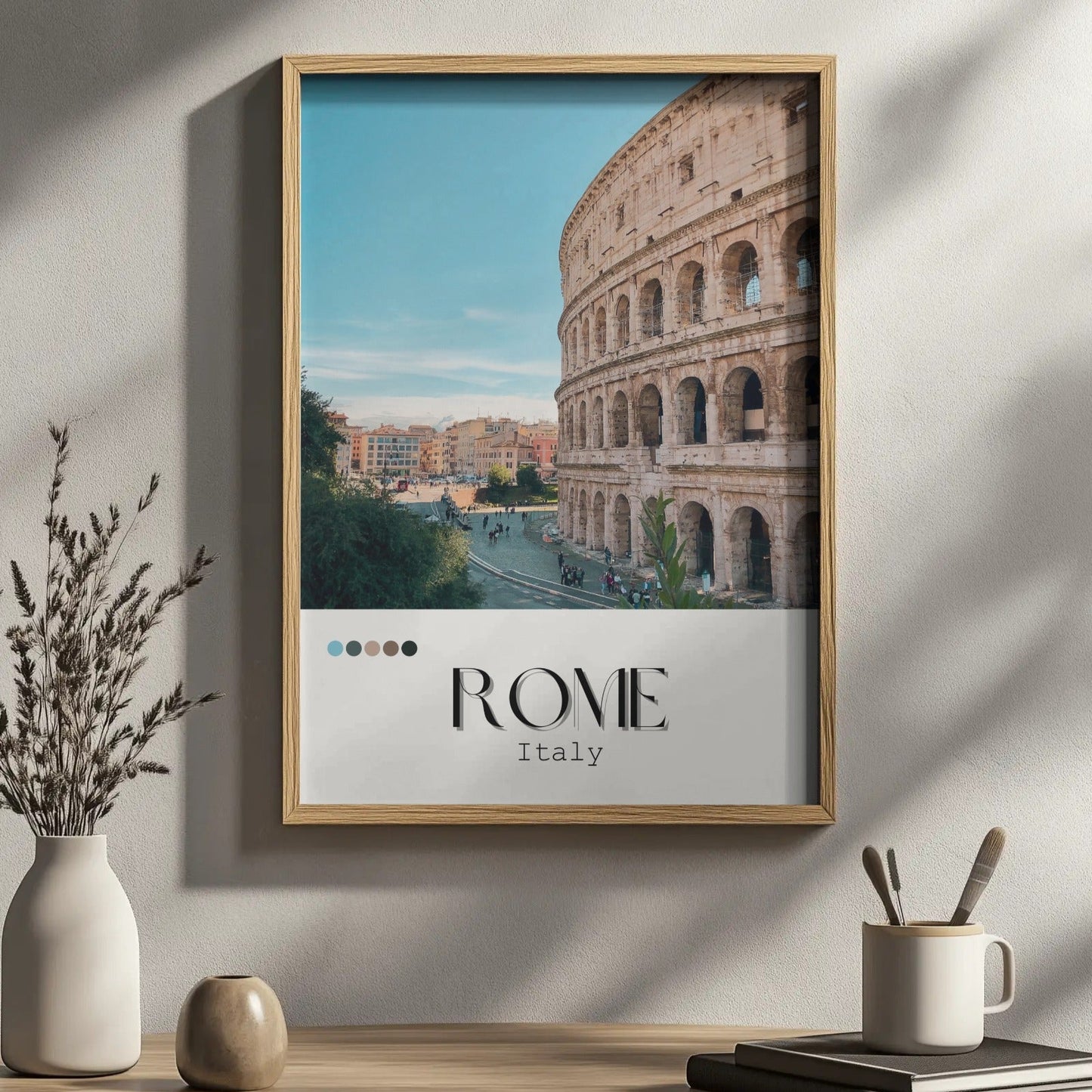 Rome Inspired Print - Travel Inspired Art Poster Prints