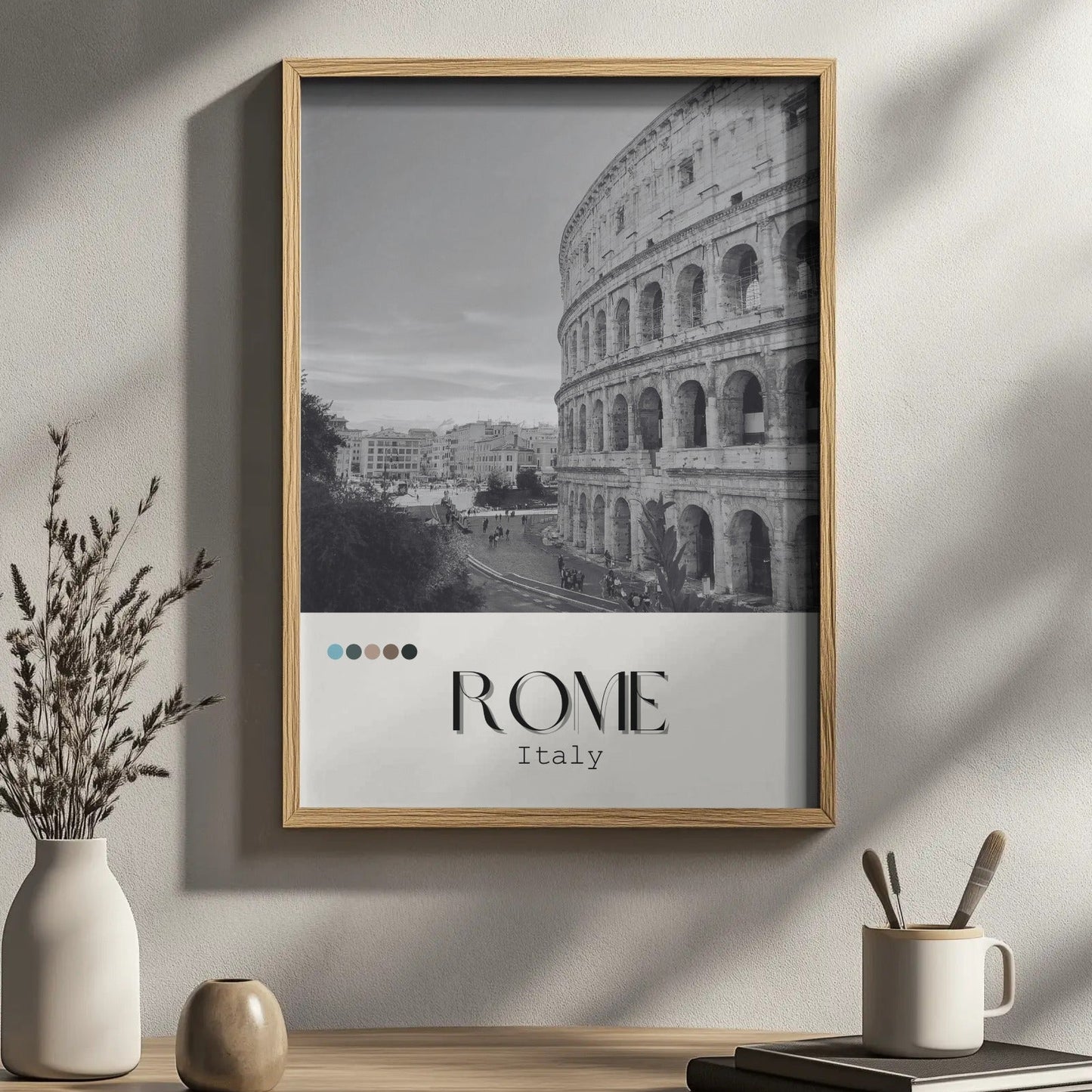 Rome Inspired Print - Travel Inspired Art Poster Prints