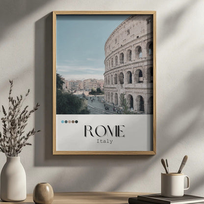 Rome Inspired Print - Travel Inspired Art Poster Prints