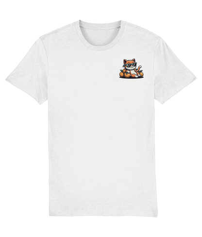 Cute Cat T shirt | Unisex T-shirt | Retro Graphic | 100% Organic Cotton