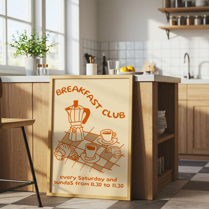 Breakfast Club - Home Essential Art Poster Prints
